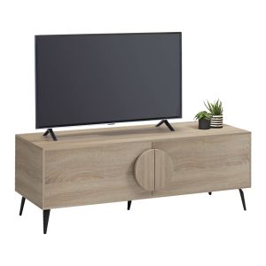 TV cabinet Savore HM18369.01 melamine in Sonama 140Χ35.5Χ51HCM.