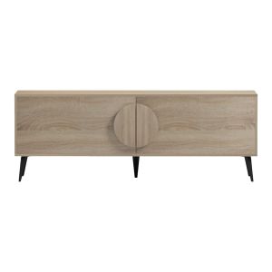 TV cabinet Savore HM18369.01 melamine in Sonama 140Χ35.5Χ51HCM.