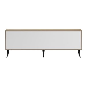 TV cabinet Savore HM18369.11 melamine in sonama/white 140Χ35.5Χ51HCM.