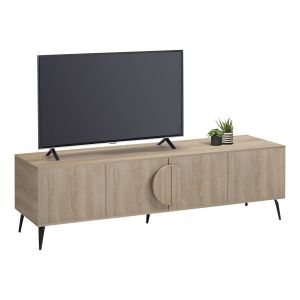 TV cabinet Savore HM18370.01 melamine Sonama 180Χ35.5Χ51HCM.