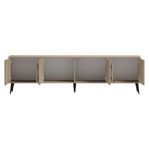 TV cabinet Savore HM18370.01 melamine Sonama 180Χ35.5Χ51HCM.