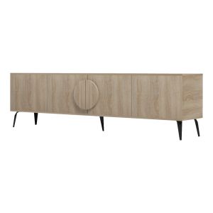 TV cabinet Savore HM18370.01 melamine Sonama 180Χ35.5Χ51HCM.