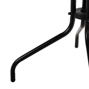 Garden table and chairs 3 pcs. Laura HM10468.03 metal and aluminum-black