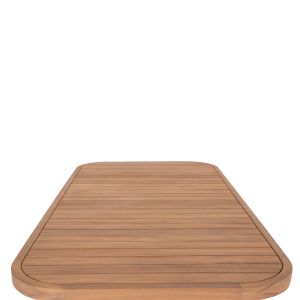 Garden table and chairs 7 pcs. Cort HM10908 acacia wood & rope in natural colors