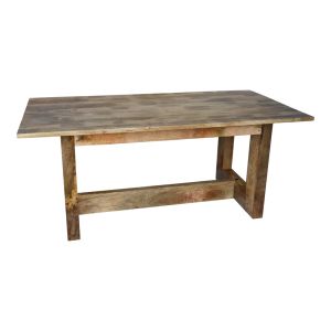 Senza table, natural color, mango wood, 180x90x76 cm