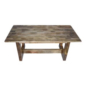 Senza table, natural color, mango wood, 180x90x76 cm