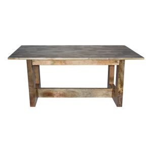 Senza table, natural color, mango wood, 180x90x76 cm