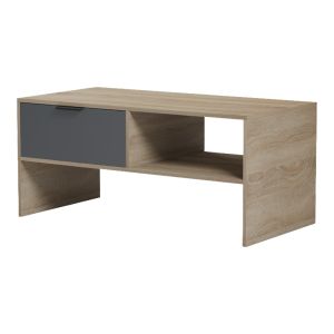 Coffee table Felina sonoma-anthracite 100x50x45cm