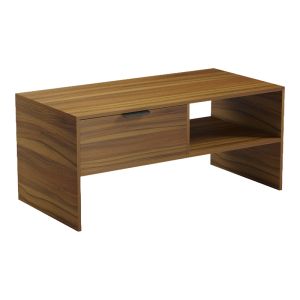 Felina coffee table, walnut, 100x50x45cm