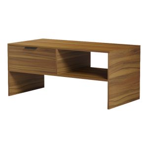 Felina coffee table, walnut, 100x50x45cm
