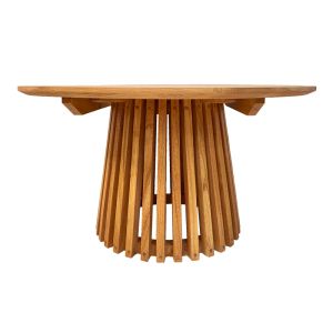 Kenda I mindi coffee table, natural wood, D80x45cm