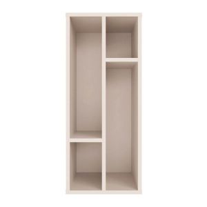 Alice shelf, sand color 30X35X72CM