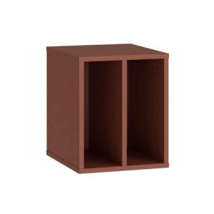 Alice shelf, terracotta color, 30X35X37CM