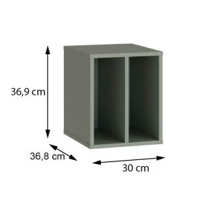 Alice shelf, color, 30X35X37CM