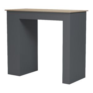 Bar table Riff anthracite-surface sonoma 120x55x105cm