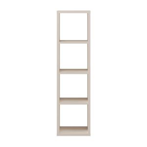 Montaro bookcase, sand color, 39X33X142 cm