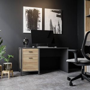 Desk Terrano Riviera oak color 120X57X73CM