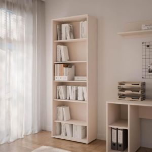Витрина Alice пясъчен цвят 75X35X215СМ