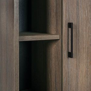 Showcase Lumina 68 tobacco color 68X40X152CM