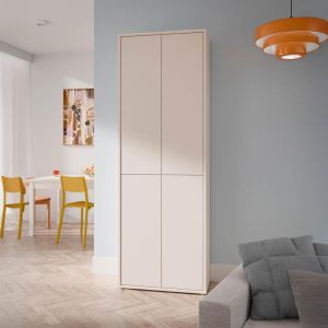 Wardrobe Alice Sand Color 75X35X215CM
