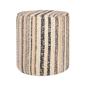 Decorative stool gray color 34X37CM
