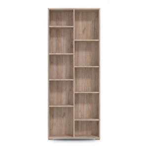 Етажерка Modulus 5, цвят сив дъб, 70X33X177 см