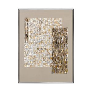 Картина FL0893 бяло-бежова 60X80XСМ