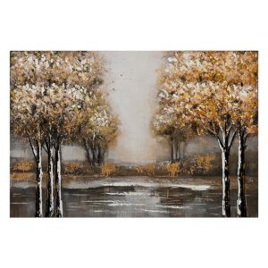 Картина върху платно FL1781 бяло-бежово 80X120СМ