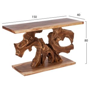 Console table Naturally solid teak HM9357