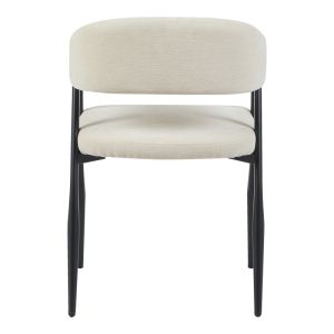 Armchair Sezan fabric beige 56x55x78cm