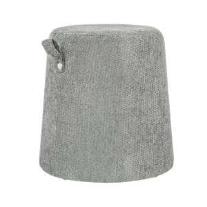 Round stool Orbis green color 39X43CM