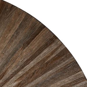 Round dining table Gaia brown color 120X120X76CM
