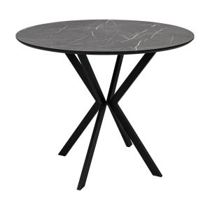 Round dining table Vector gray color 90cm