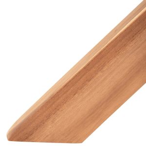 Round teak dining table in natural matte finish D130x75hcm HM9868