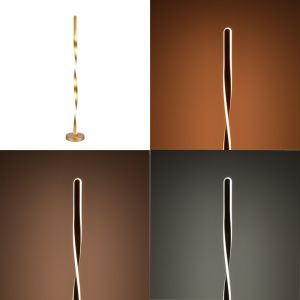 Лампион Jounko led метал в златист цвят D20x130см