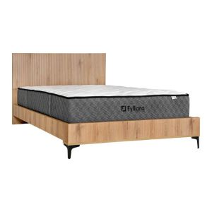 Alicante bed natural color cinnamon oak 150X210X110CM (140X200)