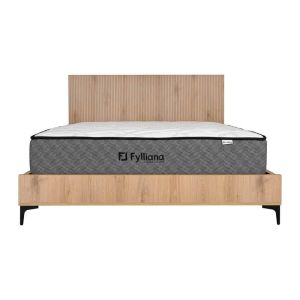 Alicante bed natural color cinnamon oak 150X210X110CM (140X200)