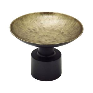Metal decorative bowl FL0068 gold 28X20CM