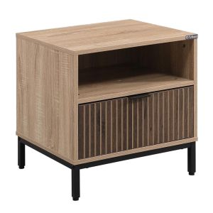 Нощно шкафче Rythmos Sonoma - цвят орех 50X40X50СМ