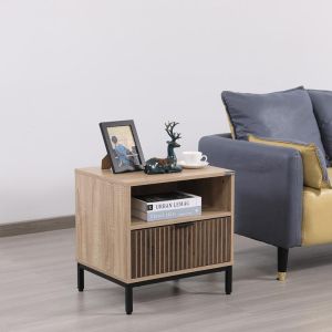 Нощно шкафче Rythmos Sonoma - цвят орех 50X40X50СМ