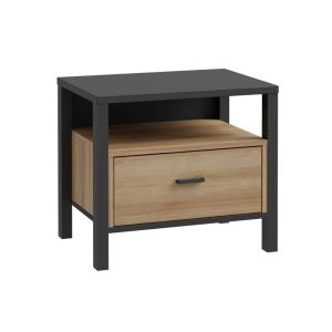 Нощно шкафче Terrano ривиера цвят дъб 55X40X49СМ