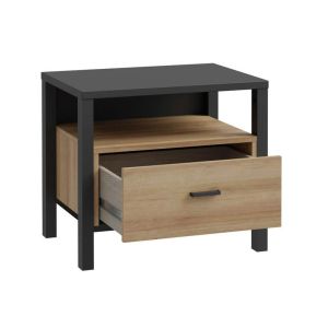 Нощно шкафче Terrano ривиера цвят дъб 55X40X49СМ