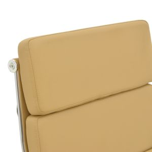 Office chair Tokyo with beige PU 55.5x52x108cm