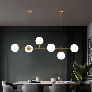 Полилей Bemfy led златиста метална 120x15x15см