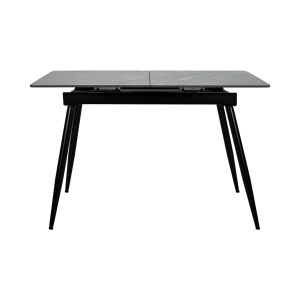 Extendable dining table FL8011 gray with marble color 120-150X70X75CM