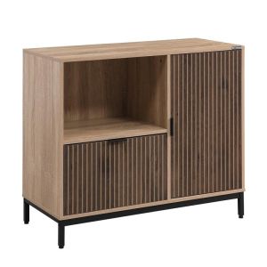 Скрин Rythmos с чекмеджета сонома - цвят орех 90X40X80СМ