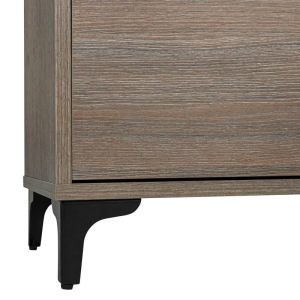Скрин с чекмеджета Lumina 93 1F2V цвят тютюн 93X40X90СМ