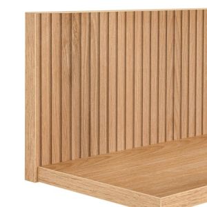 Wall shelf Alicante natural color cinnamon oak 100X20X20CM