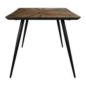 Dining table Gaia brown color 150X90X76CM