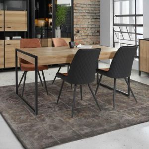 Dining table Terrano Riviera oak color 166X90X77CM